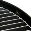 23 Inch Outdoor Fire Pit, Durable Wood Burning Fireplace Bowl with Grill Rack for Patio Garden, Backyard, Porch , Camping, BBQ, Picnic Bonfire