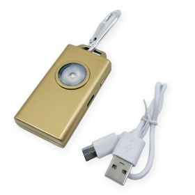 Micro Guardâ„¢ Plus Personal Alarm + COB LED Flashlight (Color: gold)